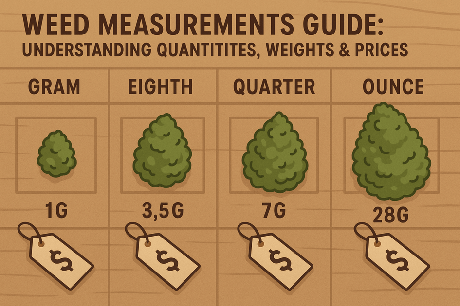 Weed Measurements Guide to Weights, Quantities & Prices