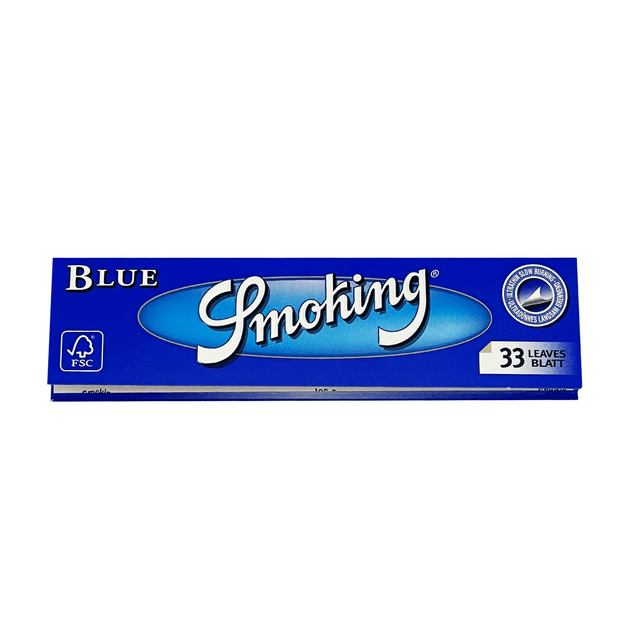 Smoking blue king size papers