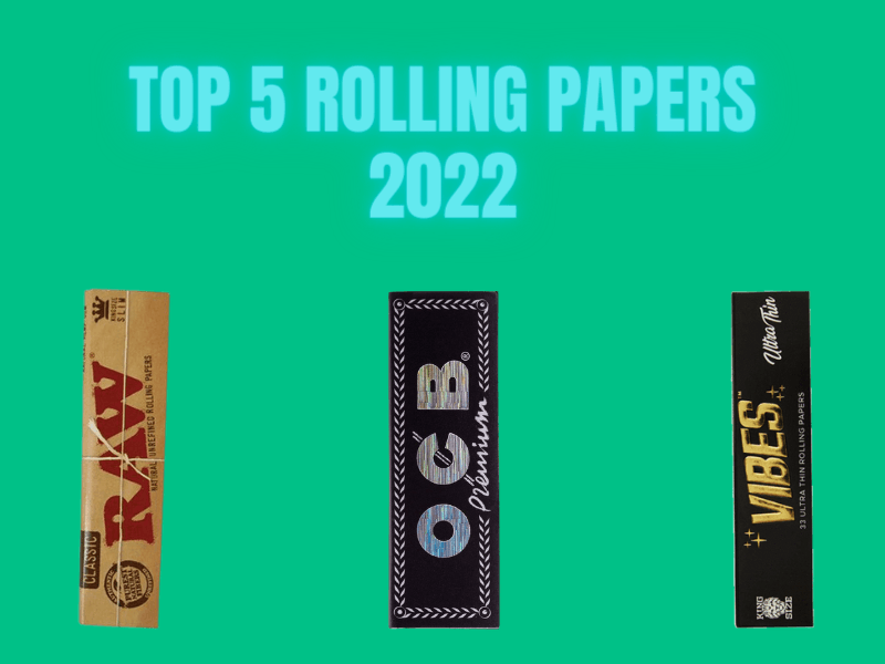 Top 5 Rolling Papers 2022 - BudMother.com