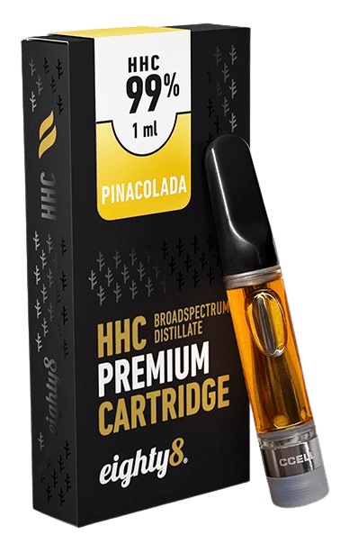 Eighty8 HHC Cartridge Pinacolada 1ml - BudMother.com