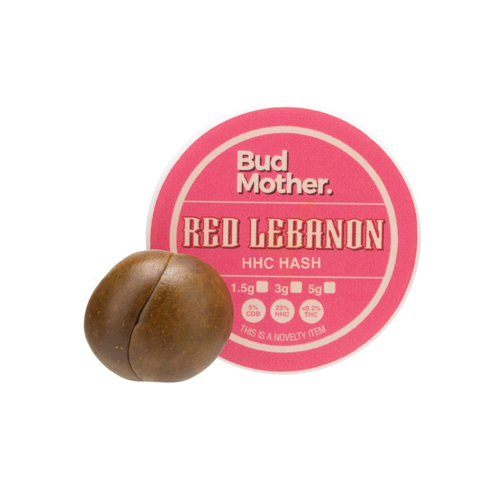 BudMother Red Lebanon HHC Hash - BudMother.com