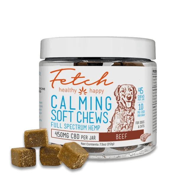 Fetch Calming Soft Chews Beef - BudMother.com