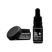 Charger l&#39;image dans la visionneuse de la galerie, NKD 150mg CBD Twin Pack Honey Tobacco Beard Oil &amp; Balm - BudMother.com
