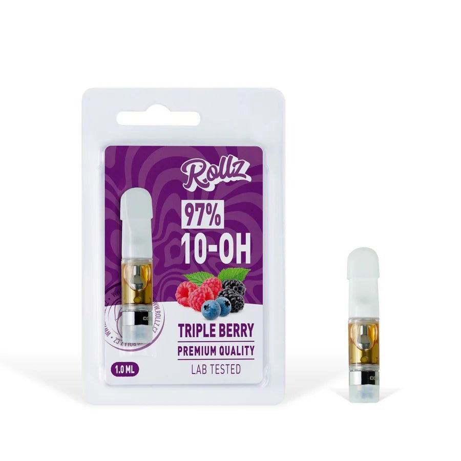 rollz vape Rollz Triple Berry 10-OH-HHC Vape Cart (1ml)