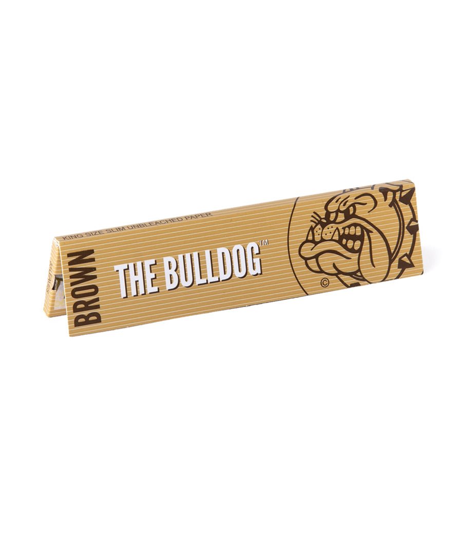 The Bulldog Brown King Size Rolling Papers - BudMother.com