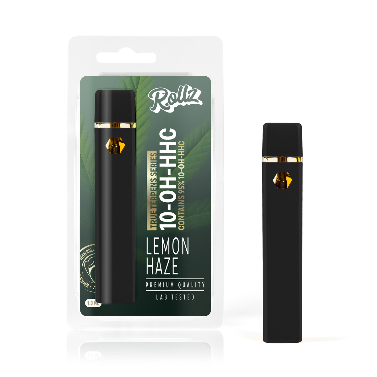 Rollz Lemon Haze 10-OH-HHC Disposable Vape 1ml