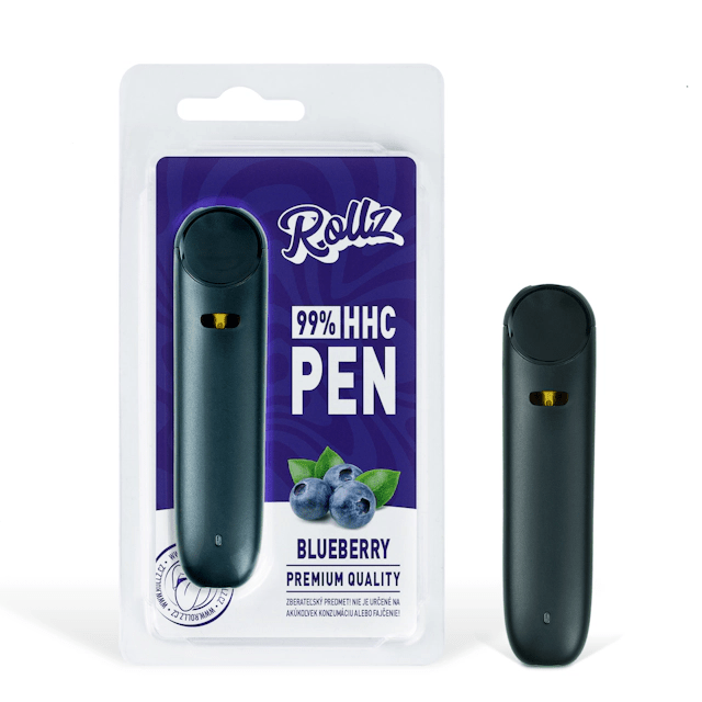 Rollz Blueberry HHC Vape Pen 1ml - BudMother.com
