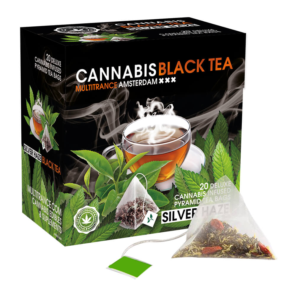 Cannabis Black Pyramid Tea Silver Haze