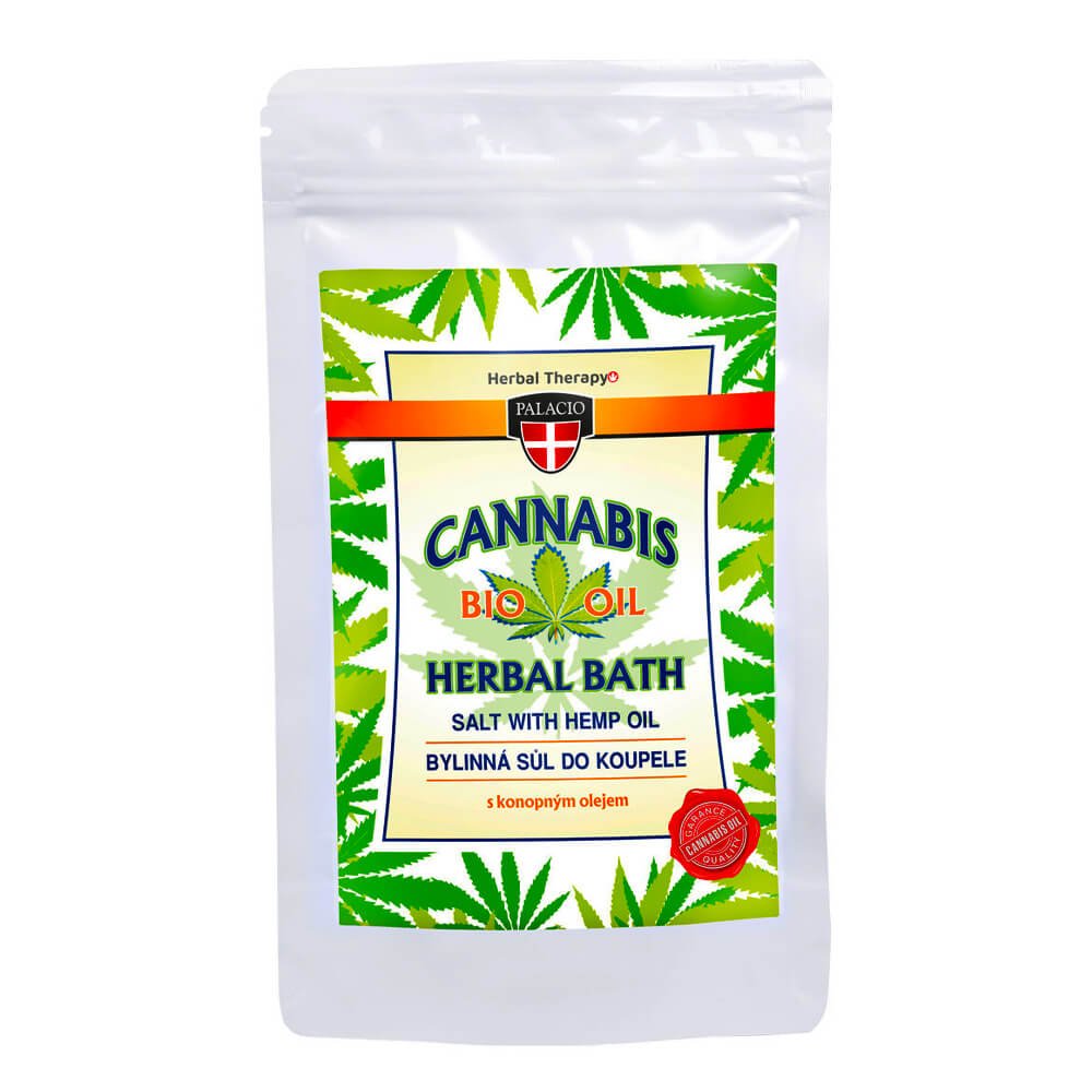 CBD Herbal Bath Salt with Hemp Oil (200g) - BudMother.com