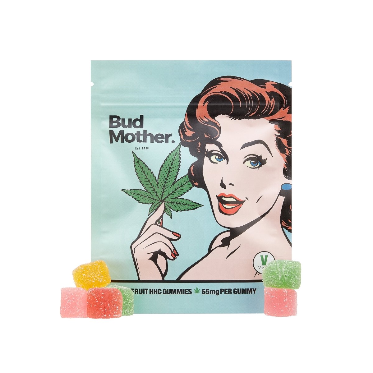 BudMother HHC Gummies Mixed Fruit (65mg) - BudMother.com