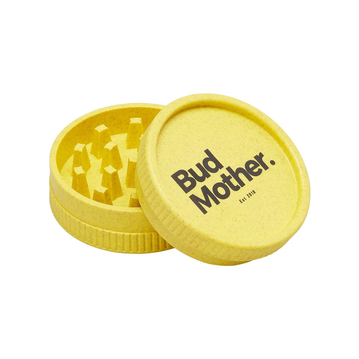 BudMother Yellow Ceramic Grinder - BudMother.com