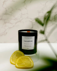 Bild in Galerie-Viewer laden, CannaBLISS | Hemp + Lemon + Lime | Scented Soy Candle - BudMother.com
