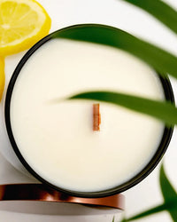Bild in Galerie-Viewer laden, CannaBLISS | Hemp + Lemon + Lime | Scented Soy Candle - BudMother.com
