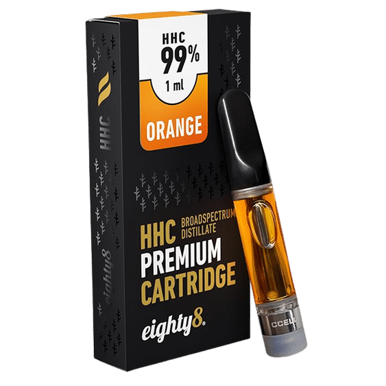 Eighty8 HHC Cartridge Orange 1ml - BudMother.com
