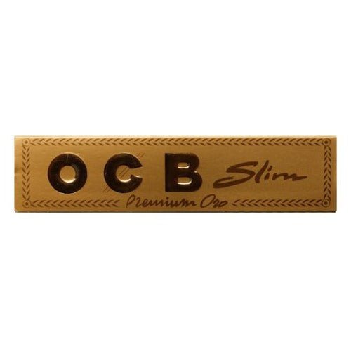 OCB Kingsize slim gold rolling papers - BudMother.com