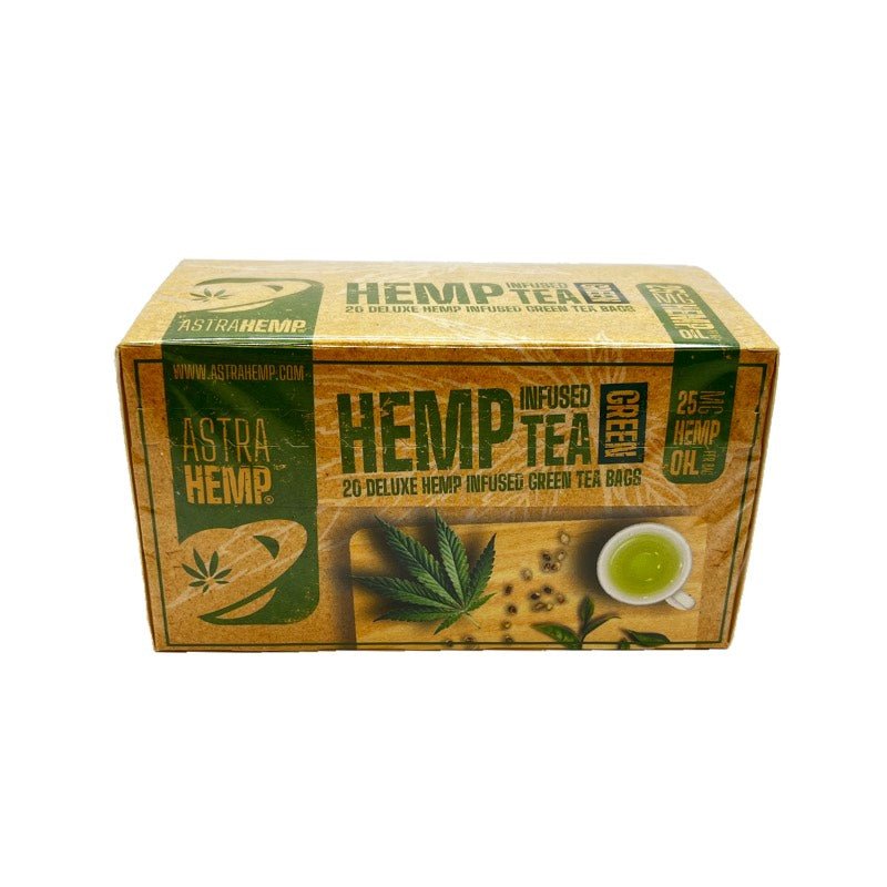 Astra Hemp Infused Green Tea (25 mg Per Tea Bag) - BudMother.com
