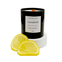 Bild in Galerie-Viewer laden, CannaBLISS | Hemp + Lemon + Lime | Scented Soy Candle - BudMother.com
