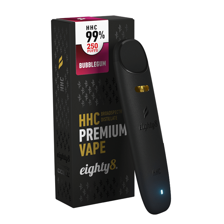 Eighty8 HHC Disposable Pen Bubblegum 0.5ml - BudMother.com