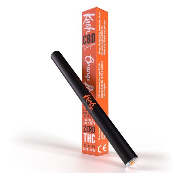 Orange Runtz Kush CBD Vape 40% CBD Disposable Pen - BudMother.com